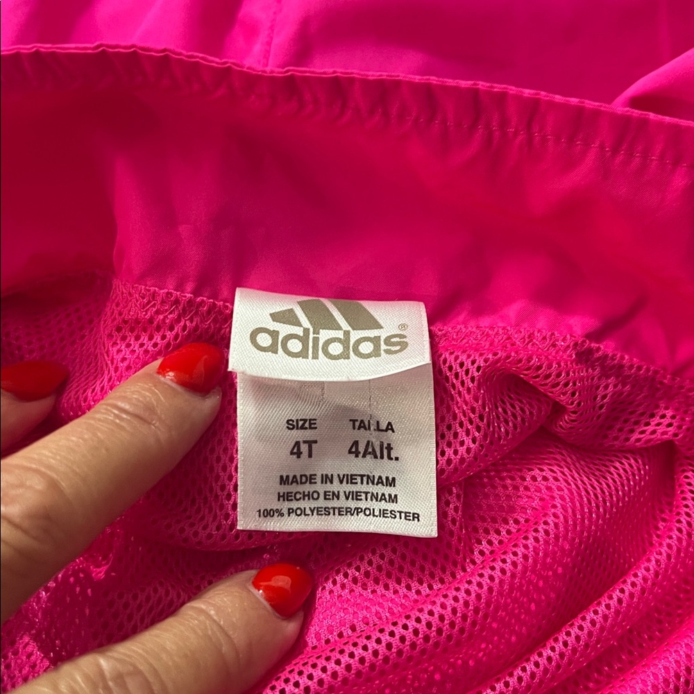 Adidas Kids' Pink Tracksuit - Picture 5 of 6